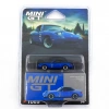 Mini GT 1/64 Mazda Miata MX-5 (NA) Tuned Version Dark Blue - Blister Paket