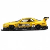 Mini GT 1/64 Nissan LB-ER34 Super Silhouette SKYLINE Sport Yellow