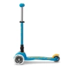 Mini Micro Scooter Deluxe Foldable Led Ocean Blue