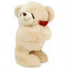 Peluş Minik Kalpli Utangaç Ayı 37 cm