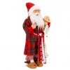 Pijamalı Noel Baba Dekoratif Biblo 46 cm