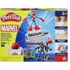 Play-Doh Spiderman Fırlatma ve Dilimleme Savaşı Oyun Seti