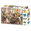Prime 3D Giordano Köpekler Oturma Odasında Puzzle 300 Parça