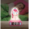 Sesli ve Işıklı 3D Unicorn Dijital Çalar Saat
