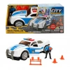 Sesli ve Işıklı Kurtarma Ekibi Polis Arabası Oyun Seti