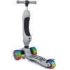 Smart Oturaklı 3 Tekerlekli Işıklı Scooter Bebe Gri