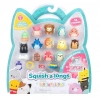 Squish-a-longs 14 Figür + Yüzük Set Seri 1