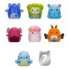 Squish-a-longs 8 Figür + Yüzük Set Seri 2 Asorti