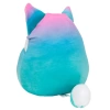 Squishmallow Pembe Mavi Tilki Vickie 20 cm