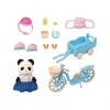 Sylvanian Families Bisiklet ve Paten Seti Panda Kız