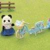 Sylvanian Families Bisiklet ve Paten Seti Panda Kız