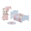 Sylvanian Families Çiçekli Kedi Kızın Uyku Seti 5681