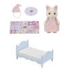 Sylvanian Families Çiçekli Kedi Kızın Uyku Seti 5681