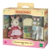 Sylvanian Families Çikolata Kulaklı Tavşan Anne ve Buzdolabı Seti 5014