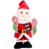 Yılbaşı Bastonlu Dans Eden Pilli Peluş Noel Baba