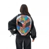 Zampago Led Göz Maskeli Grafiti Akıllı Sırt Çantası