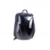 Zampago Usb Şarj Girişli Led Baykuş Gözlü Akıllı Sırt Çantası Siyah