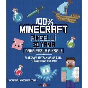 %100 Mınecraft Pikselli Boyama Daha Fazla Piksel
