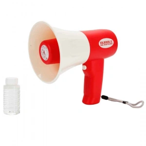 2in1 Işıklı Bubble Sun Megafonlu Köpük Tabancası