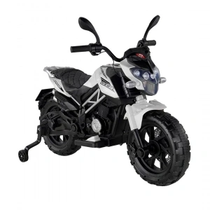 Babyhope 447 Motocross Akülü Motosiklet Beyaz