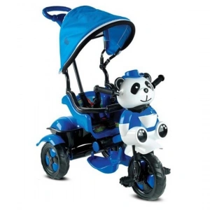 Babyhope Panda İtmeli Bisiklet Mavi