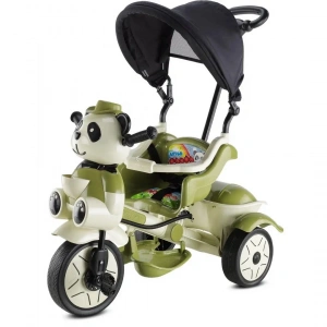 Babyhope Panda İtmeli Bisiklet Yeşil