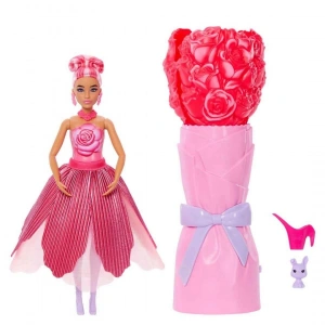 Barbie Petal Pop Barbie Bebek ve Aksesuarları Gül Oyun Seti