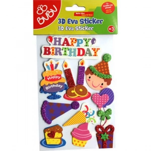 Bu-Bu Eve Sticker Parti Temalı