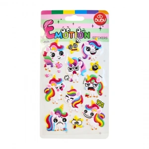 Bu-Bu Puffy Stickers Unicorn