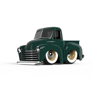 CarTuned S2 1953 Chevy Pickup - Yeşil Klasik Araba