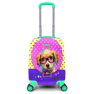 Coral High Kids Sevimli Köpek Desenli Çocuk Valizi 16771