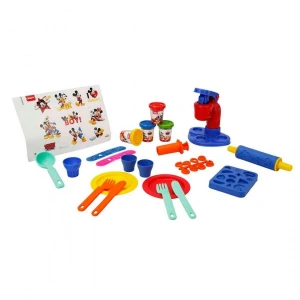 Crafy Mickey Mouse ve Arkadaşları Dondurma Fabrikası Oyun Hamuru Seti 200 g 29 Parça