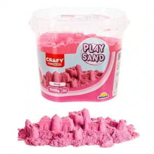 Crafy Oyun Kumu Pembe 1000 g