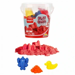 Crafy Oyun Kumu Seti Kırmızı 450 g