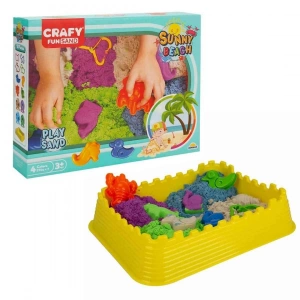 Crafy Sunny Beach Oyun Kumu Seti 13 Parça 1000 g