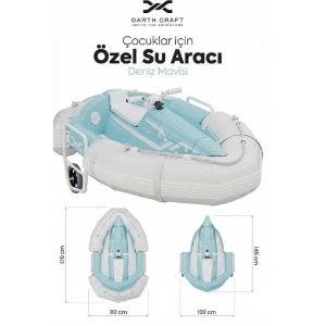 Darth Craft Splash Elektrikli Çocuk Teknesi - Blue