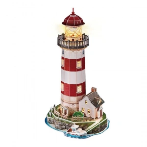 Deniz Feneri 3D Puzzle Led Işıklı