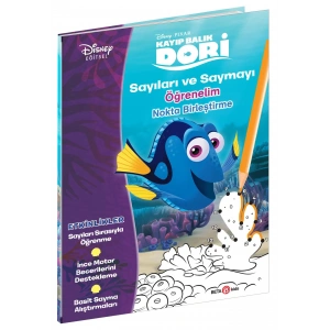 Disney Eğitsel Dori ABCyi Öğrenelim Nokta Birleştirme