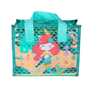 Dream Vest Şeffaf Hologram Deniz Kızı El Çantası