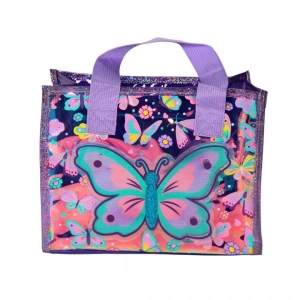 Dream Vest Şeffaf Hologram Kelebek El Çantası