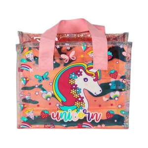 Dream Vest Şeffaf Hologram Unicorn El Çantası