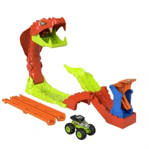 Hot Wheels Monster Trucks Snake Bite Güç Darbesi Oyun Seti