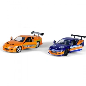 Jada Hızlı & Öfkeli 2li Paket, 2001 Nissan Silvia S15 & 1995 Toyota Supra Model Arabaları