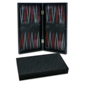 Klasik Deri Royal Black Tavla