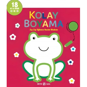 Kolay Boyama Zıp Zıp Eğlence Resim Kitabım