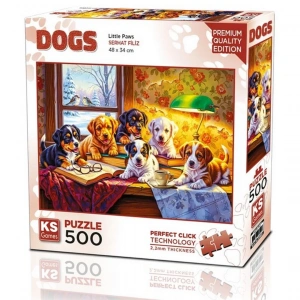 KS Games Little Paws Puzzle 500 Parça