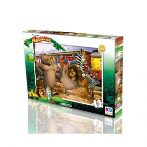 Ks Games Madagascar Puzzle 50 Parça
