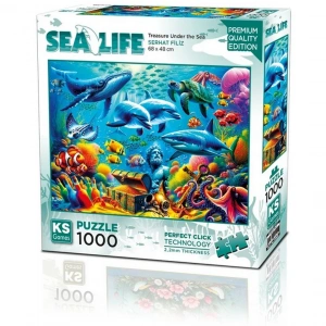 KS Games Treasure Under the Sea Puzzle 1000 Parça