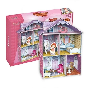 Küçük Artistİn Oyun Evi 3D Puzzle