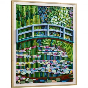 LEGO Art Claude Monet – Nilüfer Gölü Üzerinde Köprü 31220